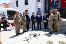 Hatay'da sınır güvenliğine dron desteği