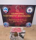 Edirne’de üzerinde uyuşturucu ele geçirilen şüpheliye gözaltı