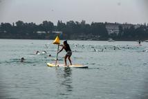 Adana’da ilk kez düzenlenen ‘Aquatlon ve Triatlon’ yarışması başladı