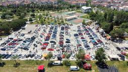 Tekirdağ’da, modifiye araç tutkunları bir araya geldi