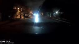 Maltepe’de ters yönden gelen otomobilin çaptığı motosikletin sürücü ağır yaralandı; kaza kamerada