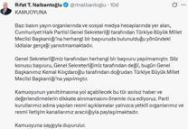 CHP’li Nalbantoğlu'ndan 'TBMM Başkanlığı'na başvuru' açıklaması