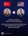 Genelkurmay Başkanı Bayraktaroğlu, ABD Afrika Komutanlığı Komutanı ile görüştü