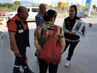 Narkotik polisi 676 kişiyi bilgilendirdi