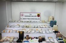 Hakkari'de 626 kilo uyuşturucu ele geçirildi: 4 tutuklama