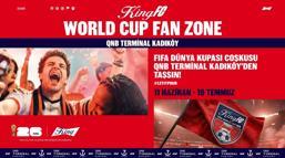 FIFA Dünya Kupası heyecanı QNB Terminal Kadıköy Platform’da yaşanacak