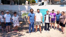 Didim'de caretta caretta yuvaları koruma altına alındı