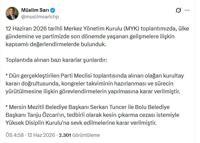 CHP'de Tanju Özcan ve Serkan Tuncer'e ihraç talebi
