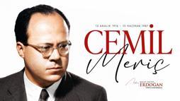 Cumhurbaşkanı Erdoğan, Cemil Meriç'i andı