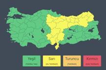 AFAD'dan 'sağanak' uyarısı