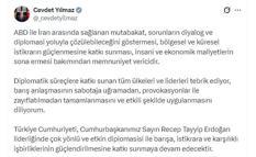 Cevdet Yılmaz: ABD ile İran arasında sağlanan mutabakat, memnuniyet verici