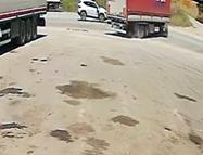 Kavşakta otomobille TIR çarpıştı; 3 yaralı