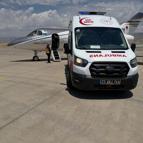 Şırnak'ta kalp rahatsızlığı olan bebek, ambulans uçakla İstanbul'a sevk edildi