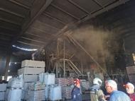 Ankara'da alçı fabrikasında yangın (2)
