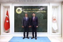 Bakan Kurum, Haymana ve Gölbaşı belediye başkanlarını kabul etti