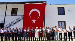 Bingöl’de 45 günde tamamlanan cami ibadete açıldı