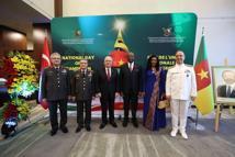 Bakan Güler, Kamerun Milli Günü resepsiyonuna katıldı