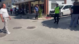 Sokakta vurduğu husumetlisine kemeriyle turnike yaptı; o anlar kamerada