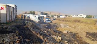 Nusaybin’de otluk alanda çıkan yangın söndürüldü