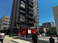 Erdemli’de korkutan yangın