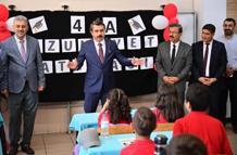 Yıldırım Belediye Başkanı Yılmaz, öğrencilerin karne heyecanına ortak oldu