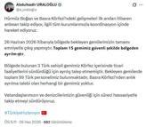 Bakan Uraloğlu: 15 gemimiz güvenli şekilde Basra Körfezi'nden ayrılmıştır