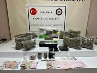 Ümraniye'de uyuşturucu operasyonunda yakalanan 4 şüpheli tutuklandı