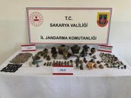 Sakarya'da tarihi eser operasyonu; 1 gözaltı