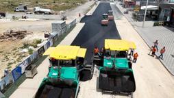Mersin’de yol yenileme ve bakım çalışmaları sürüyor