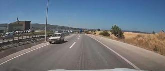 Çanakkale'de otomobiliyle ters şeritte ilerleyen sürücü gözaltına alındı
