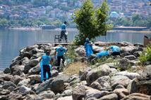 Sapanca Gölü'nde kapsamlı temizlik çalışması gerçekleştirildi