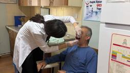 Kemerhisar'da mobil sağlık hizmeti