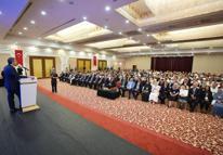 Bakan Tekini yurt dışında görevlendirilecek öğretmenlerle bir araya geldi