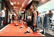 Beşiktaş, Bratislava’daki çalışmalarını salonda sürdürdü