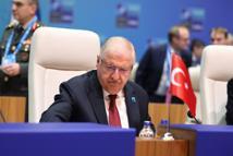 Ay Yıldız Müşterek Karargahında, NATO Zirvesi’ne katılan savunma bakanlarına resepsiyon (2)