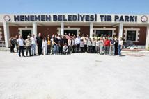 Menemen Belediyesi'nden uzun yol şoförlerine modern TIR Garajı