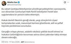 CHP'den Çankaya Belediyesi'ne yönelik operasyona ilişkin açıklama