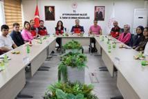 Stajyer öğrencilere deneyimlerini anlattılar