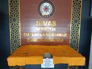 Sivas'ta uyuşturucu operasyonunda 2 tutuklama