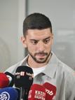Trabzonspor’un yeni transferi Cenk Özkaçar Trabzon'da