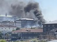 Arnavutköy'de otluk alanında çıkan yangın söndürüldü
