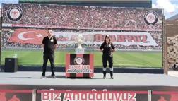 Çorum FK'nın şampiyonluk kupası kentte sergileniyor