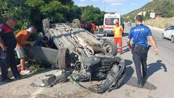 Burdur'da kaza: 2 yaralı