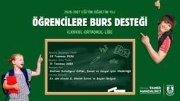 Bodrum Belediyesi'nden öğrencilere burs desteği