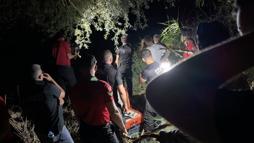 Aydın’da nehirde kaybolan 2 çocuk için arama çalışması başlatıldı (2)