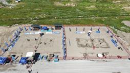 Erciyes’te plaj voleybolu heyecanı yaşandı