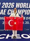 Milli tekvandocu Serpil Melek Tüfekçi’den Güney Kore’de bronz madalya