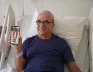 Sanatçı Sabri Özmener, ağrılarından yapay zeka destekli tedaviyle kurtuldu