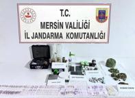 Silifke'de uyuşturucu operasyonunda 2 tutuklama