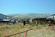 Kahramanmaraş’ta plastik fabrikasında yangın (2)